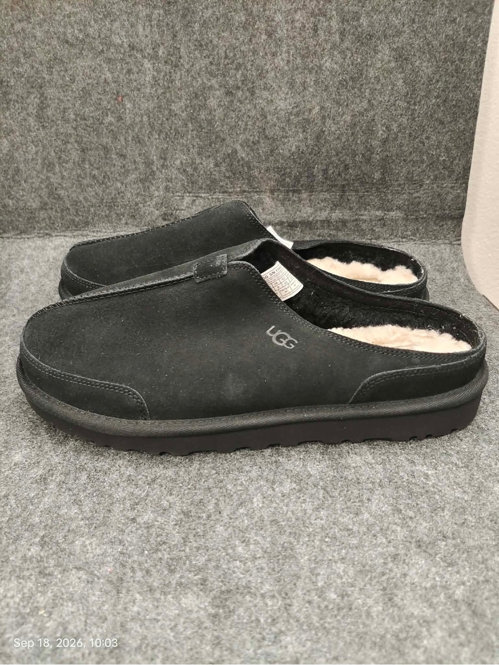 NWOB MENS UGG MARCMAN /1166761 BLACK Size 10